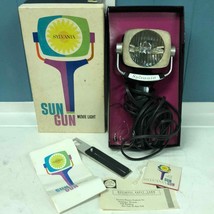 Vintage Sylvania Sun Gun SG-1 Movie Light with Manual in original box - £25.15 GBP