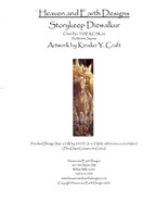 Cross Stitch Chart Pattern, HAED, SK Diewalkur, Heaven and Earth Designs LF - $8.99