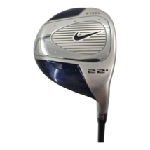 Nike 22° Steel Head 2 Fairway Wood RH Golf Club 36&quot; Blue Carbon Shaft with Cover - £26.22 GBP