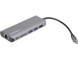 StarTech.com USB C Multiport Adapter - USB-C Travel Dock to 4K HDMI, 3 x USB 3.0 - £131.40 GBP