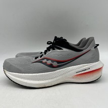 Saucony Triumph 21 S20881-30 Mens Gray Lace Up Low Toe Running Shoes Size 8.5 - £70.46 GBP