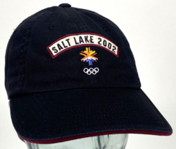 Salt Lake 2002 Hat-XIX Olympic Winter Games-American Needle-Black-Strapback - $18.70