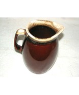 McCoy USA Pitcher, Oven Proof, Vintage Brown Drip  8.5&quot; x 5 in.. 3 qt - £13.11 GBP