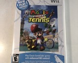 Mario Power Tennis (Nintendo Wii, 2009) Complete W/ Manual CIB - £9.45 GBP