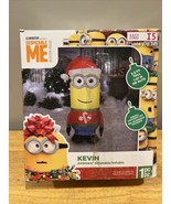 3.5&#39; Rare Airblown Minions Kevin Christmas Inflatable Lighted Lawn Decor... - $134.24 CAD