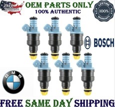 1995,1996,1997 BMW 750iL 5.4L V12 Bosch 6x Fuel injectors GENUINE MP #0280150715 - $178.19