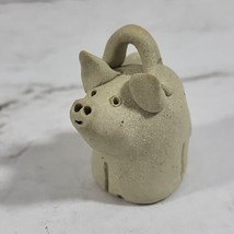 Clay Pig Miniature Figure  - £9.46 GBP