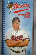 BASEBALL: 1995 BUFFALO BISON   Baseball  Media GUIDE  EX+++  Plus Bonus - £6.92 GBP