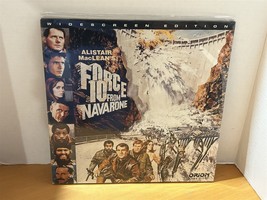 FORCE 10 FROM NAVARONE LASERDISC ~ WIDESCREEN EDITION - $14.84