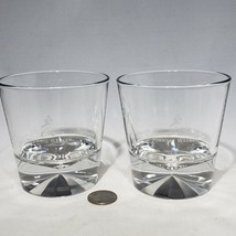 Set of 2 Johnnie Walker Whisky Prism Rocks Glasses Our blend cannot be beat 10oz - £21.17 GBP
