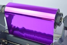 Pink Metallic Foil Laminating Toner Reactive Fusing Sleeking Foil Digital Foil - £164.78 GBP