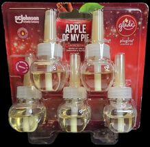 5 Count Glade Plugins Scented Oil Refills - Apple Of My Pie - Limited Ed... - $24.95