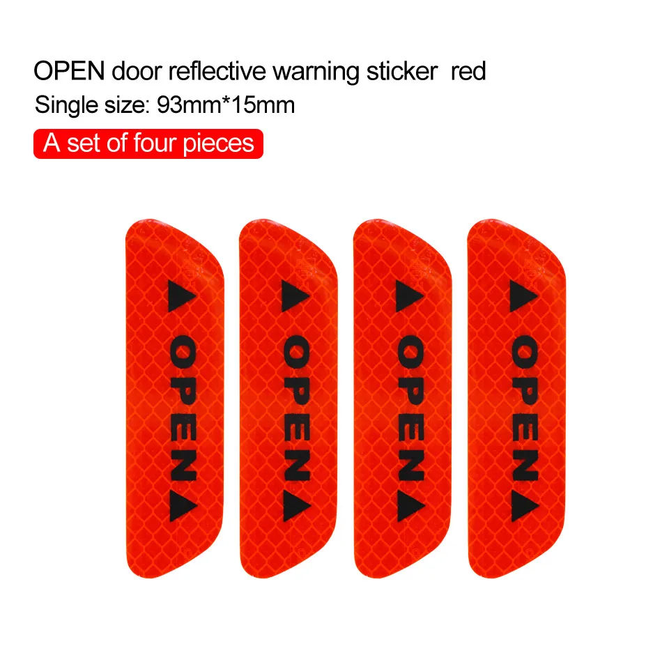 Primary image for New  Open Car Reflective Strip Warning Sticker For Bus Motorcycle Reflective Wat