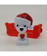 Paw Patrol Replacement Marshall Red Sleigh Figure Snow Rescue Winter - £4.07 GBP