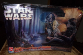 1996 Amt/Ertl starwars encounter with yoda on dagobah plastic kit sealed new - $24.74