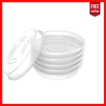 Elegant 6 Pack Plant Saucers - Protect Your Surfaces with Stylish Functi... - $345.76 MXN