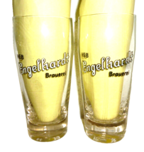 2 x 1950/60s  VEB Engelhardt +1990 Berlin Stralau East German Beer Glasses - £19.91 GBP