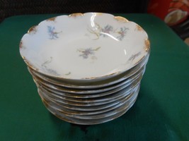 Beautiful Ch Field Haviland Limoges-France....Set Of 10 Berry Bowls - £51.05 GBP