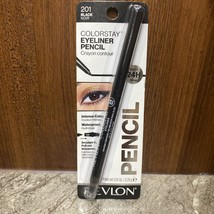 NEW Revlon Colorstay Waterproof Eyeliner Pencil, 201 Black / Noir - $9.99