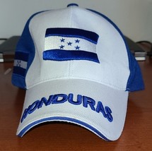 Honduras Flag Cap Hat Adjustable Acrylic / Wool Blue White Stars. - €9,75 EUR