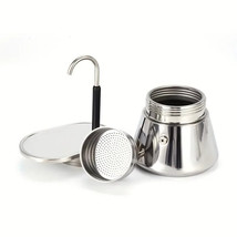 Ships From USA 50ML Stainless Steel Mocha Pot Espresso Maker For Travel Home etc - £15.94 GBP