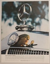 1959 Print Ad Mercedes Benz Hood Ornament &amp; Emblem Hallmark of Excellence - £9.80 GBP