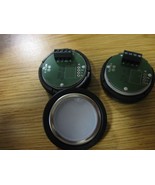 LOT of 3  APEM LPI Rouge Tactile Push Button Switch Red LED Ring Momenta... - $836.05 MXN