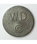 Vintage WD Co Token Unknown Age and Origin - $10.00