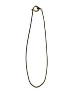 Gold Tone Snake Chain Necklace 16” Spring Ring Clasp Enhancer Clip Minim... - $13.50