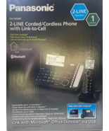 Panasonic - KXTG9581B - Link2Cell DECT 6.0 Cordless Phone - Black - £179.78 GBP
