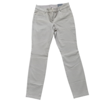 Alfani Womens Cropped Pants Size 2P Tan Skinny Comfort Waist VTG Y2K - $24.73