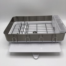 simplehuman Steel Frame Dishrack and Sink Caddy New Without Box - £61.19 GBP