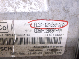 15-16-17 FORD F150/EDGE/ 2.7L TURBO   / ENGINE COMPUTER.ECU image 2