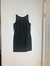 New Amanda Smith Womens Sz 8 P Black Basic Dress Style 39517 Tank Criss Cross Bk - £14.76 GBP