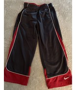 Nike Boys Gray Red Athletic Pants Pockets 4T - $11.41 CAD