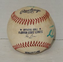 Signed Autographed Rawlings Florida State League Baseball Unknown Signat... - $24.70