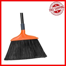 Angle Design Heavy Duty Broom – 14.5&quot; Sweeping Surface for Indoor/Outdoo... - $33.65