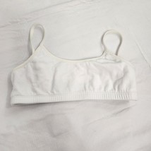 Old Navy Bra Medium 8 White Youth Wireless - £6.98 GBP