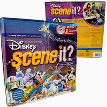 Scene It? Disney Deluxe Edition  - The DVD Game (2004) Collectible Tin Box. - $711.36 MXN