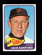 1965 Topps #228 Jack Sanford Vgex Giants *X92877 - £1.36 GBP