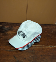 PORT AUTHORITY Boston Partners Racing Team Adjustable CAP HAT Checkered ... - $14.50