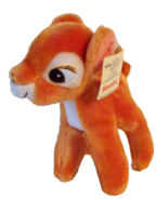Disney Bambi Deer Plush Toy Tag Small Soft Baby Walt Stuffed White Tail ... - $17.58 CAD