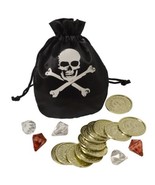 Coin Pouch Jewel Set Doubloons Pirate - £3.91 GBP