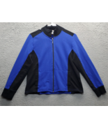 Ruby Rd. Activewear Jacket Womens PM Multi Raglan Sleeve Mock Neck Full ... - $21.33