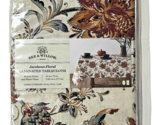 Bee &amp; Willow Home Jacobean Floral Laminated Tablecloth 52x70 in Oblong T... - £26.33 GBP