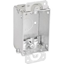Southwire New and Old Work Rectangle Steel Switch Box G500-R-UPC - $7.95