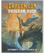 2015 Dragon Con Souvenir / Program Book Ciruelo Cover Art / Dragon &amp; Fairy - $24.74