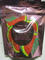 Trader Joe's Dark Chocolate Watermelon Sticks 2x 10 Oz / 284 G New & Sealed - $20.99