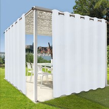 Waterproof Indoor Outdoor Curtains For PatioPrivacy Sun Blocking Grommet Curtain - £36.08 GBP