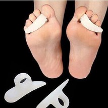 2 Silicone Gel Orthopedic Metatarsal Rings Help Correct Hammer Toe Seperator - $7.93